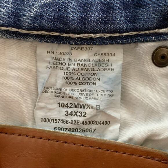 Wrangler 20X Vintage Bootcut Jeans 1042MWXLB Men's 34 x 30 - Picture 8 of 8